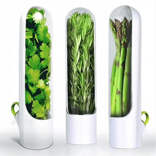 Herb and Vegetable Preserving Bottle – Airtight Fresh Storage for Kitchen Use - One Stop Shop