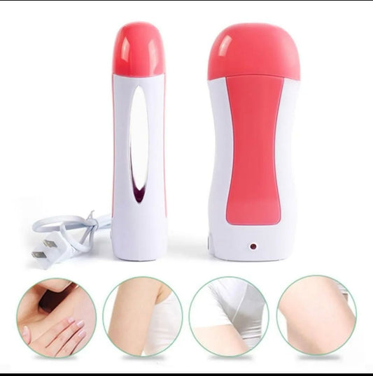 3-in-1 Wax Heater Machine for Hair Removal – Cartridge Warmer with Epilator and Strips