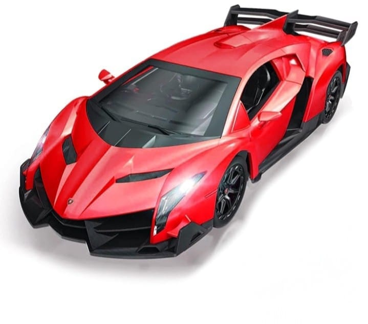 Rechargeable RC Racing Car with LED Lights – Fun Gift for Kids, Boys & Girls - One Stop Shop