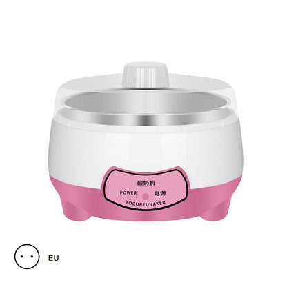 Electric Yogurt Maker with Stainless Steel Tank – Mini DIY Machine for Homemade Yogurt - One Stop Shop
