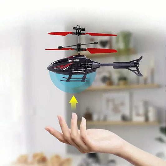 Rechargeable Flying Helicopter Toy – Hand Sensor with USB Charging - One Stop Shop