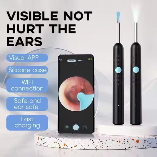 Wireless HD Ear Cleaner with Camera – Smart Otoscope Wax Removal Tool for Safe Ear Cleaning - One Stop Shop