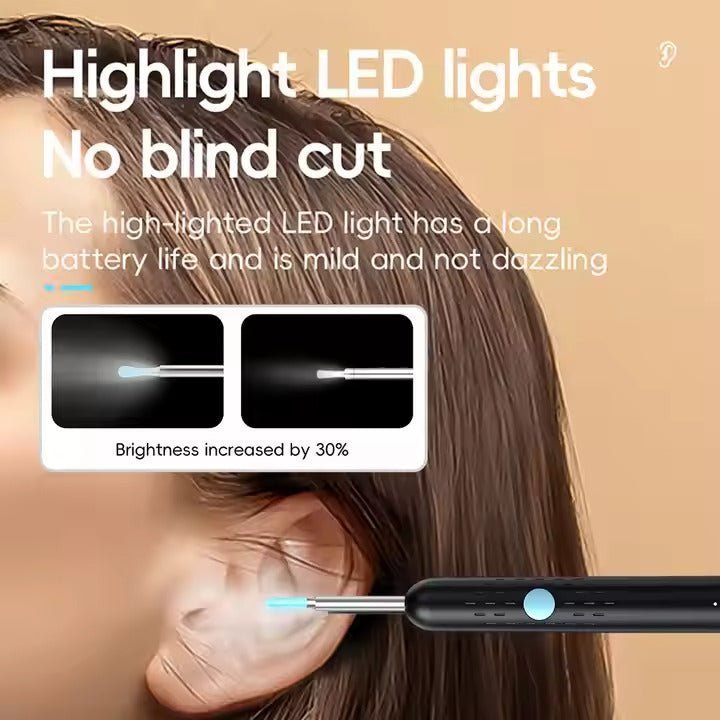 Wireless HD Ear Cleaner with Camera – Smart Otoscope Wax Removal Tool for Safe Ear Cleaning - One Stop Shop