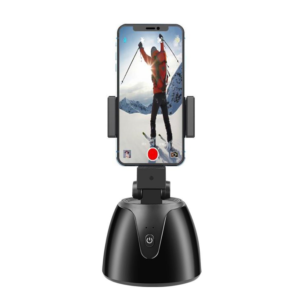 360° Auto Face Tracking AI Phone Tripod – Smart Stabilizer for Video Recording and Vlogging - Up Stabilizer - One Stop Shop