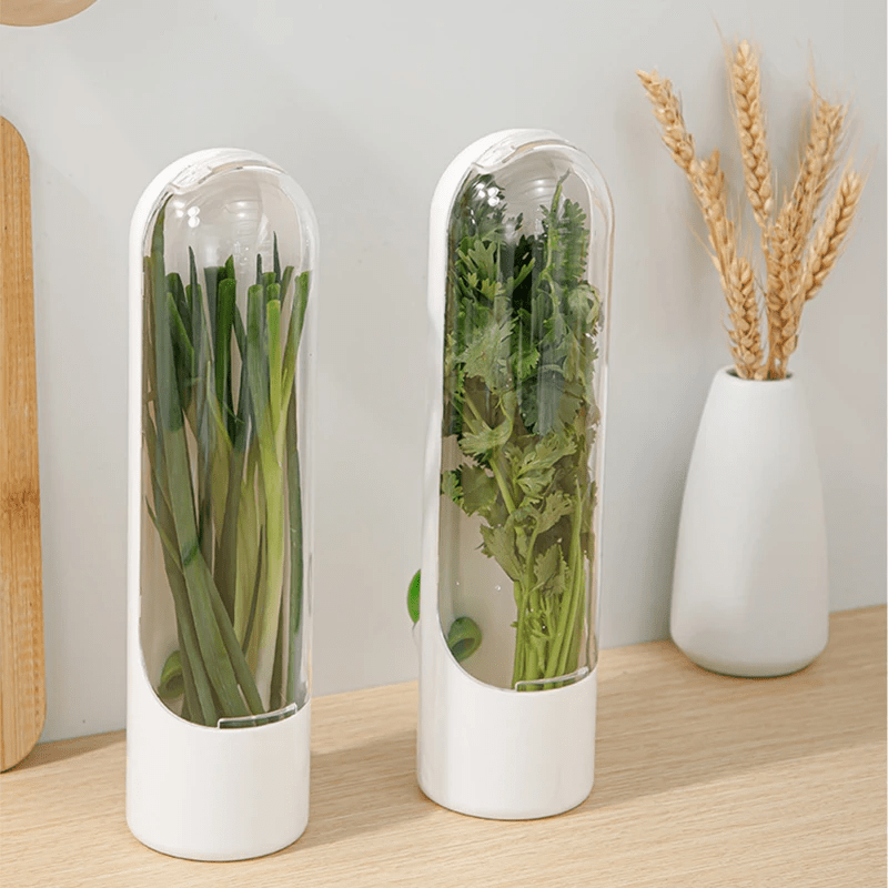 Herb and Vegetable Preserving Bottle – Airtight Fresh Storage for Kitchen Use - One Stop Shop