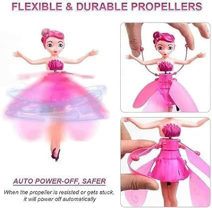 USB Flying Princess Doll – Gesture Control Toy - One Stop Shop