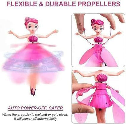 USB Flying Princess Doll – Gesture Control Toy - One Stop Shop