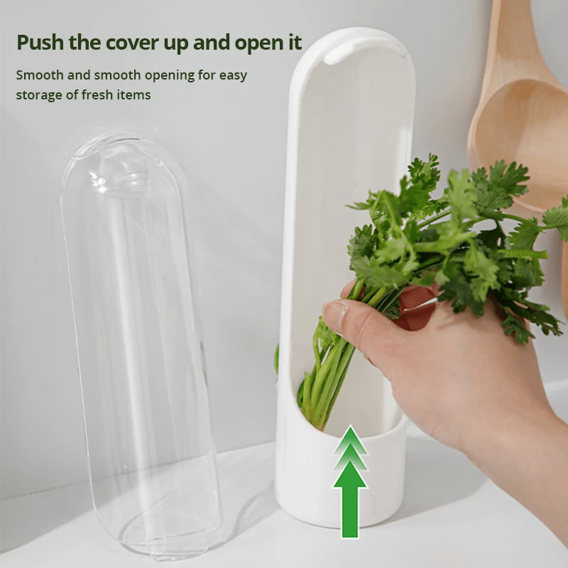 Herb and Vegetable Preserving Bottle – Airtight Fresh Storage for Kitchen Use - One Stop Shop