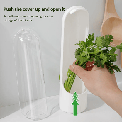 Herb and Vegetable Preserving Bottle – Airtight Fresh Storage for Kitchen Use - One Stop Shop