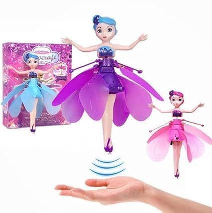 Flying Fairy Princess Doll – Hand Sensor Rechargeable Toy for Girls - One Stop Shop