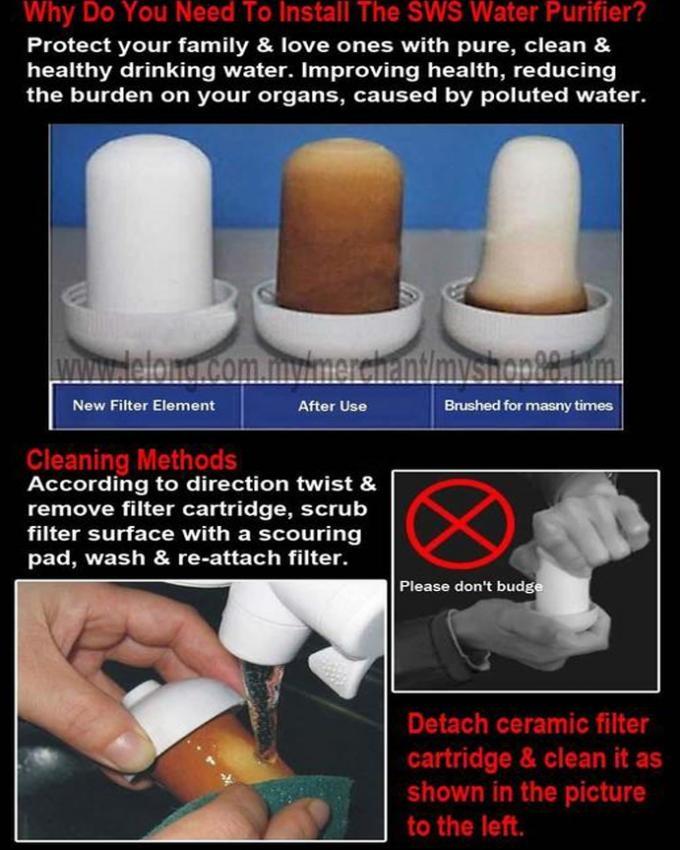 Hi-Tech Ceramic Tap Water Purifier – Easy Faucet Filter for Home Use - One Stop Shop