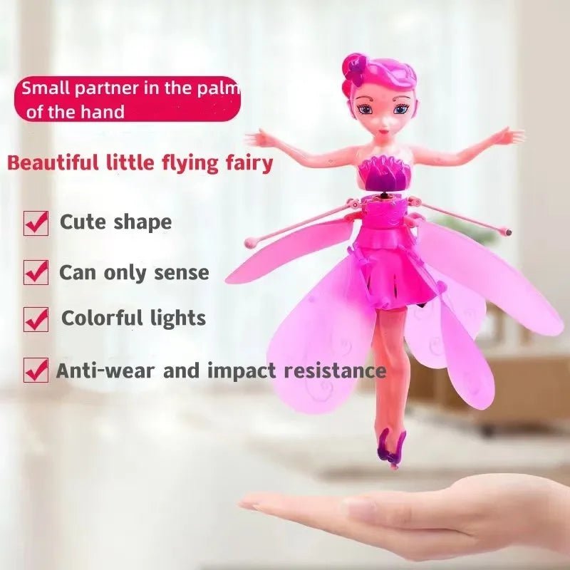 Flying Fairy Princess Doll – Hand Sensor Rechargeable Toy for Girls- One Stop Shop