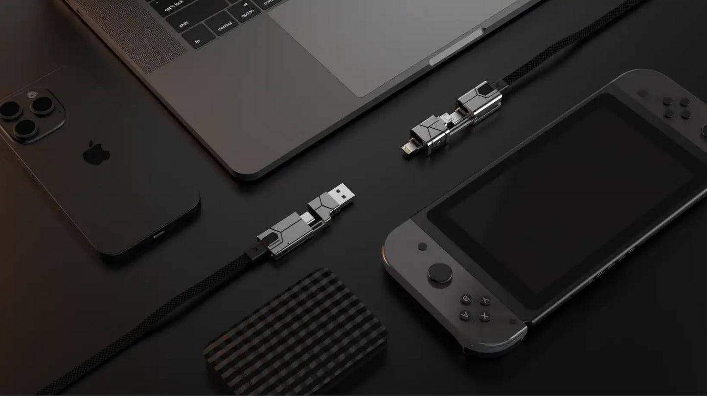 6-in-1 Universal Charging Cable – High Speed, Durable & Compatible with All Devices - One Stop Shop