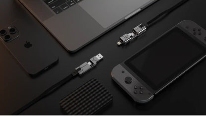 6-in-1 Universal Charging Cable – High Speed, Durable & Compatible with All Devices - One Stop Shop